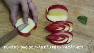 Cách tỉa táo thành hình thiên nga - Made by 3S - 3sachfood