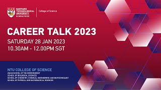 NTU College of Science Career Talk 2023