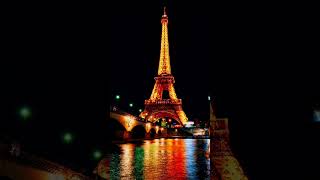 ප්‍රංශයේ පැරිස් වල අයිෆල් කුලුණ Eiffel Tower At Night,Paris France❤️#eiffeltoweratnight