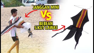 Layangan Janggan Minisize VS Layangan Bebean Sikut Lawas