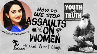 How Do We Stop Assaults On Women? Rakul Preet Asks Sadhguru