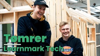 Morten uddanner sig til tømrer - Learnmark Tech