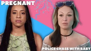 Zeruiah \u0026 Troy have a baby on the way + Bradly's sister police chase with baby #loveafterlockup