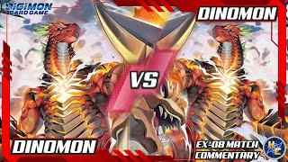 Dinomon Mirror - EX-08 Matchplay Commentary