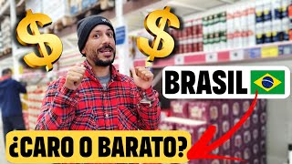 NO PODEMOS CREER los PRECIOS del SUPERMERCADO en BRASIL 🇧🇷💲😱