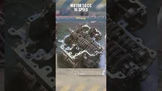 motor 2 tak 50cc V3 dengan 16 speed suzuki RP 68 #suzuki #shorts