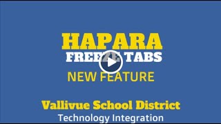 Hapara Freeze Tabs