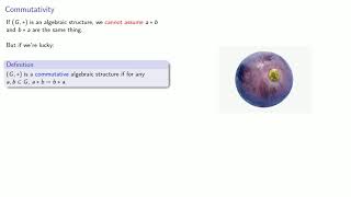 Algebraic Structures, Part Two