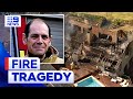 Firefighter dies while extinguishing blaze at luxury Sydney home | 9 News Australia