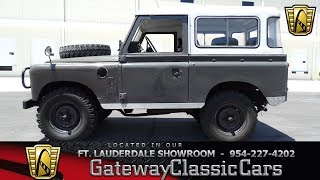 676-FTL 1983 Land Rover IIIA