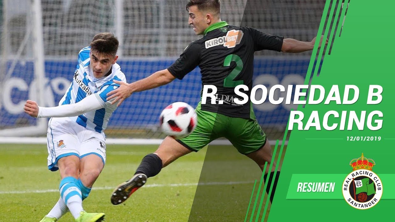 Resumen Del Partido Real Sociedad B Vs Racing · 12 De Enero Del 2019 ...