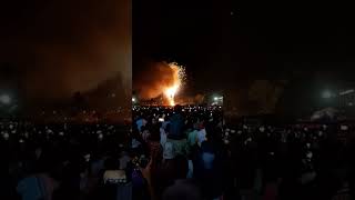 നെന്മാറ വെടിക്കെട്ട് 2022 Nenmara Fireworks 2022  (Video Courtesy : Lijoy)