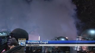 Controversial right-wing speaker at UNM triggers protests