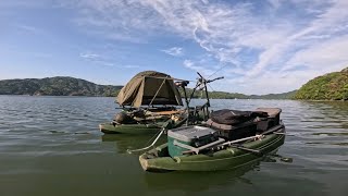 自転車で動く島を作って泊まってみたよ！