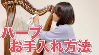 【ハープ】お手入れ方法/管理方法/harp アイリッシュハープ 吹奏楽部 吹奏楽 初心者必見