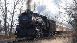 CNJ #113: Reading & Northern Santa Trains to Minersville