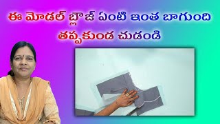 ఈ మోడల్ బ్లౌజ్ ఏంటి ఇంత బాగుంది తప్పకుండ చుడండి