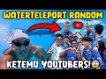 KOK BISA?! TIMBOI WATER TELEPORT RANDOM KETEMU YOUTUBERS INDONESIA! 🏊🏻‍♂️😱