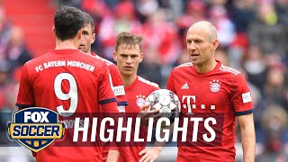 Bayern Munich vs. Hannover 96 | 2019 Bundesliga Highlights