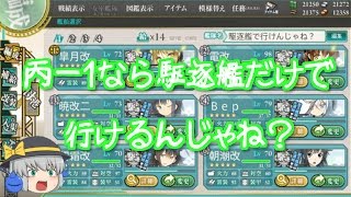 【艦これ】ゆっくり達の艦これ2017春イベント丙作戦【ゆっくり実況】