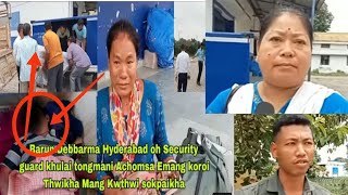 Emang koroi thwikha khoraksa tiprasa Hyderabad oh Baron debbarma mungtwi.