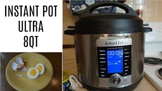 INSTANT POT ULTRA 8QT UNBOXING AND DEMO