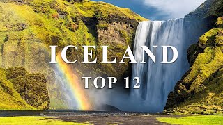 Top 12 Amazing Places To Visit In Iceland | Iceland Travel Video