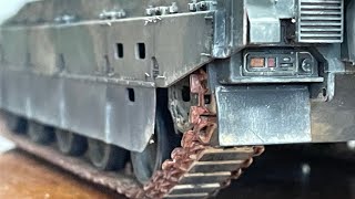 Installation of connecting tracks | Tamiya 1/35 Type 10 tank EP14