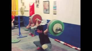 145kg snatch with no squatting for 6 month