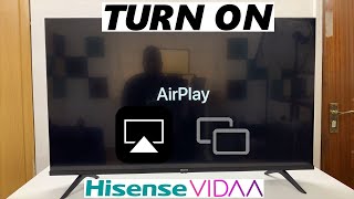 Hisense VIDAA Smart TV: How To Turn ON Airplay | Turn ON Screen Mirroring