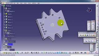 58 CATIA Beginner Tutorial Circular Pattern