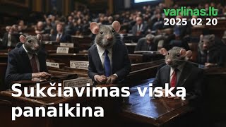 Varlinas tiesiogiai - 2025 02 20 - Sukčiavimas viską panaikina