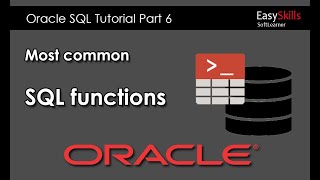Single Row Functions in Oracle | Most common functions in SQL | SQL Tutorial Part 6
