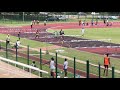 mustapha ibrahim of uew win’s gaa mini circuit championships men’s 110m hurdles final. 14.99