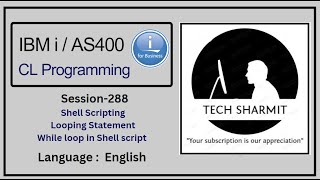 while loop in shell script | Looping statement in shell script | ibmi