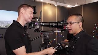 Pure First 40-100mm T3.5 2x Full Frame Anamorphic - Newsshooter at IBC 2019