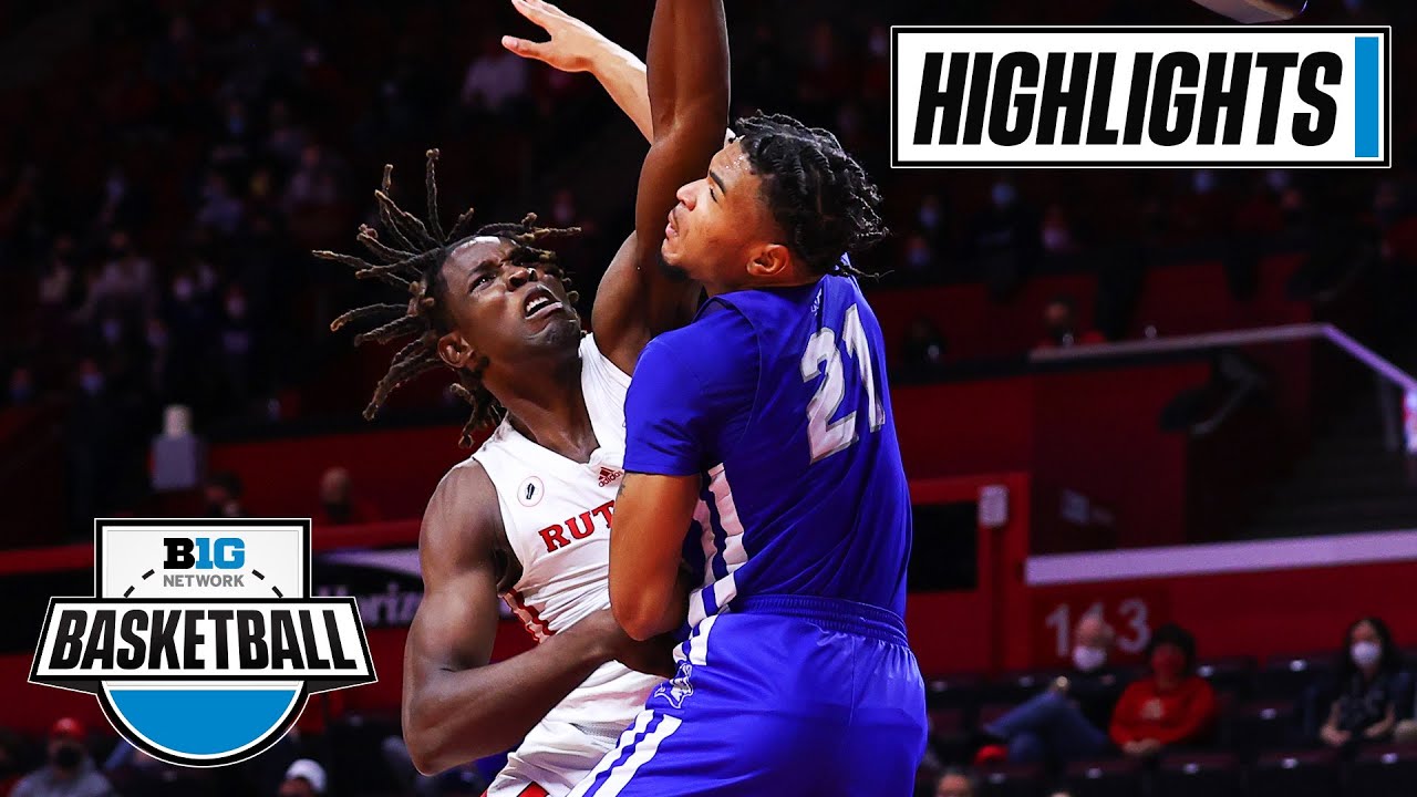 Central Connecticut At Rutgers | Big Ten Men's Basketball | Highlights ...