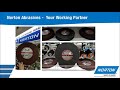 Product presentation -  Norton Cut-off and Grinding Wheel!