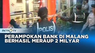 Flashback! 3 Orang Pria Merampok Bank dan Melarikan Uang Sedikitnya 2 Milyar Rupiah Dok. 2008