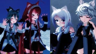 【艦これMMD】江風・山風・海風・雲龍でHappy Halloween