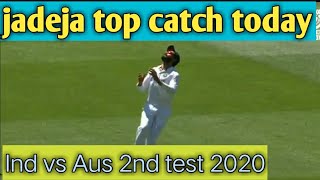 Jadeja takes a beautiful catch ! Ind vs Aus 2nd test highlights||