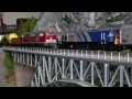 piko br218 met esu v4.0 sounddecoder on a model railroad train layout