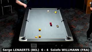 Euro 8 Ball | Serge LENAERTS (BEL) vs Solofo WILLMANN (FRA)