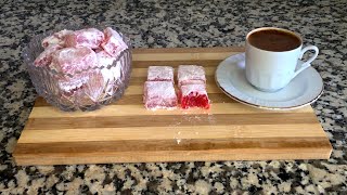 Turkish Delight with Rose Flavour Recipe