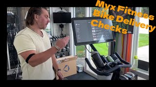 What to check when you get your MyX Fitness bike from BeachBody delivered.  #pedals