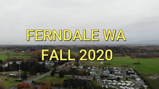 FERNDALE WA🇺🇸 4K DRONE FOOTAGE (FALL 2020)      #Ferndale