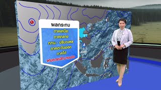 #ลมฟ้าอากาศ : ทั่วไทยยังคงมีฝนตกหนักบางแห่งในระยะนี้