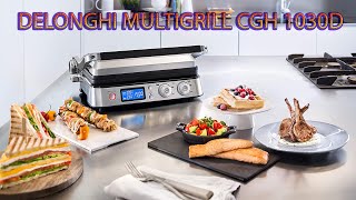 Delonghi Multigrill CGH1012D, CGH1020D ve 1030D Kutu Açılımı, Cihaz Tanıtımı