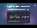 Python Dictionaries for Beginners: Key-Value Pairs Explained!