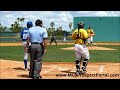 blue jays 3b gabriel cenas batting vs pirates minor league spring training 2012 draws a walk